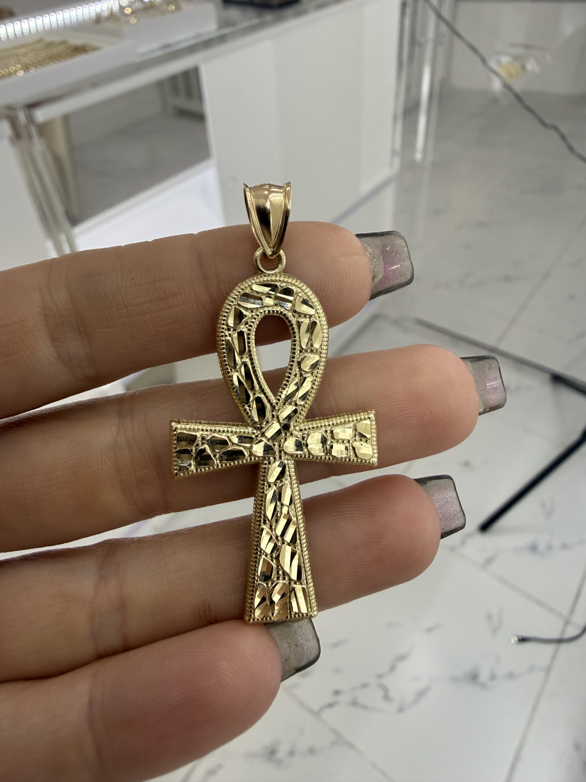 Dije de la llave de la vida