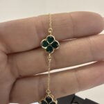 Green Flower Bracelet